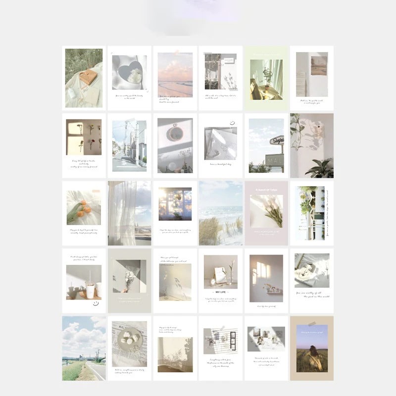 Simple Life Wall Collage Cards