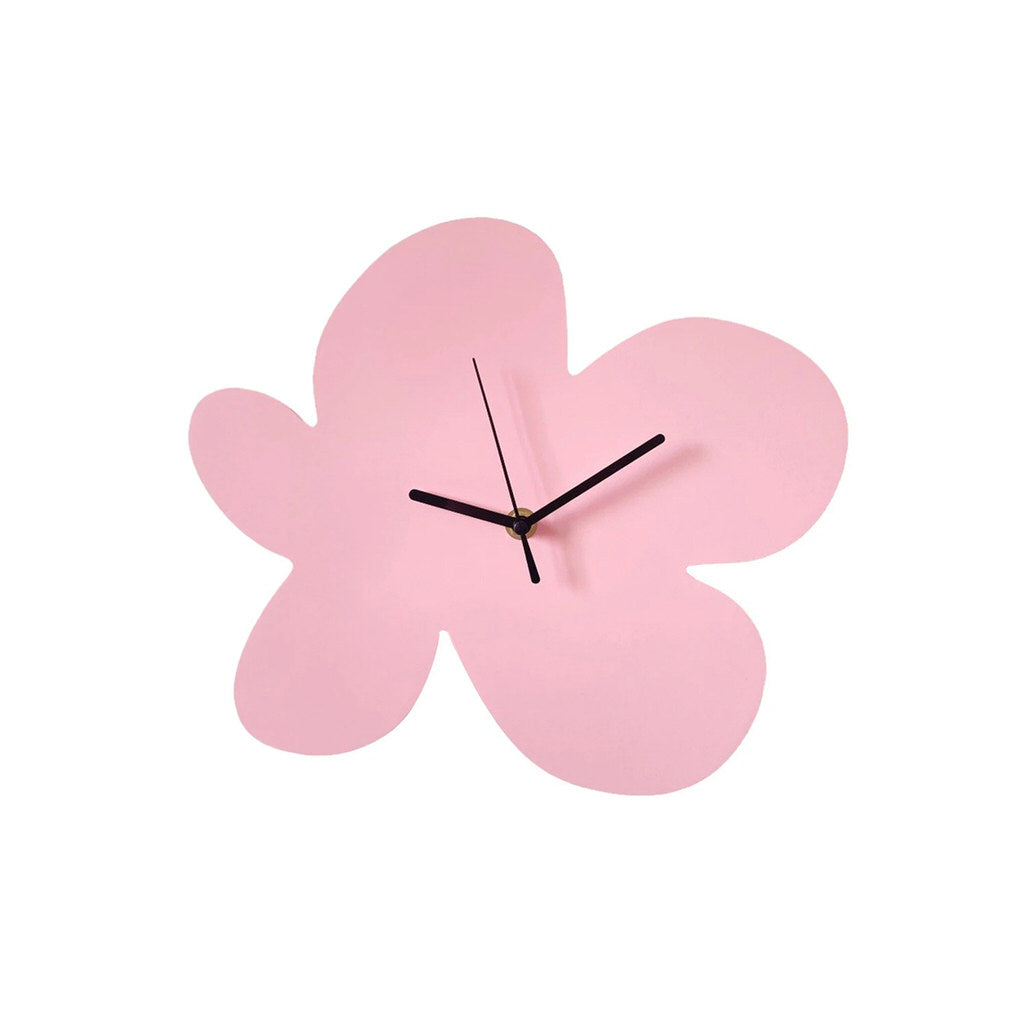 Flower Blob Acrylic Wall Clock