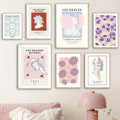 Les Grands Mythes Canvas Posters