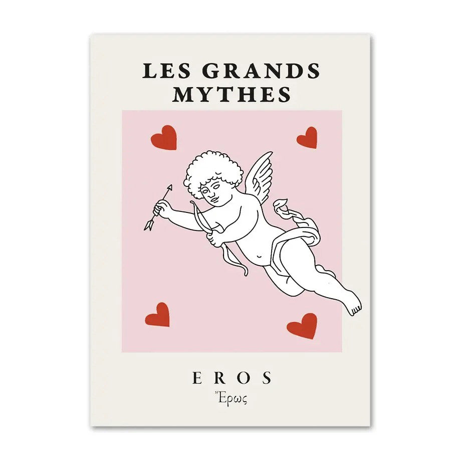 Les Grands Mythes Canvas Posters