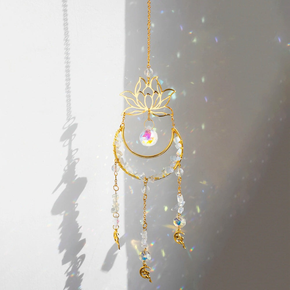 Lotus Moon Suncatcher