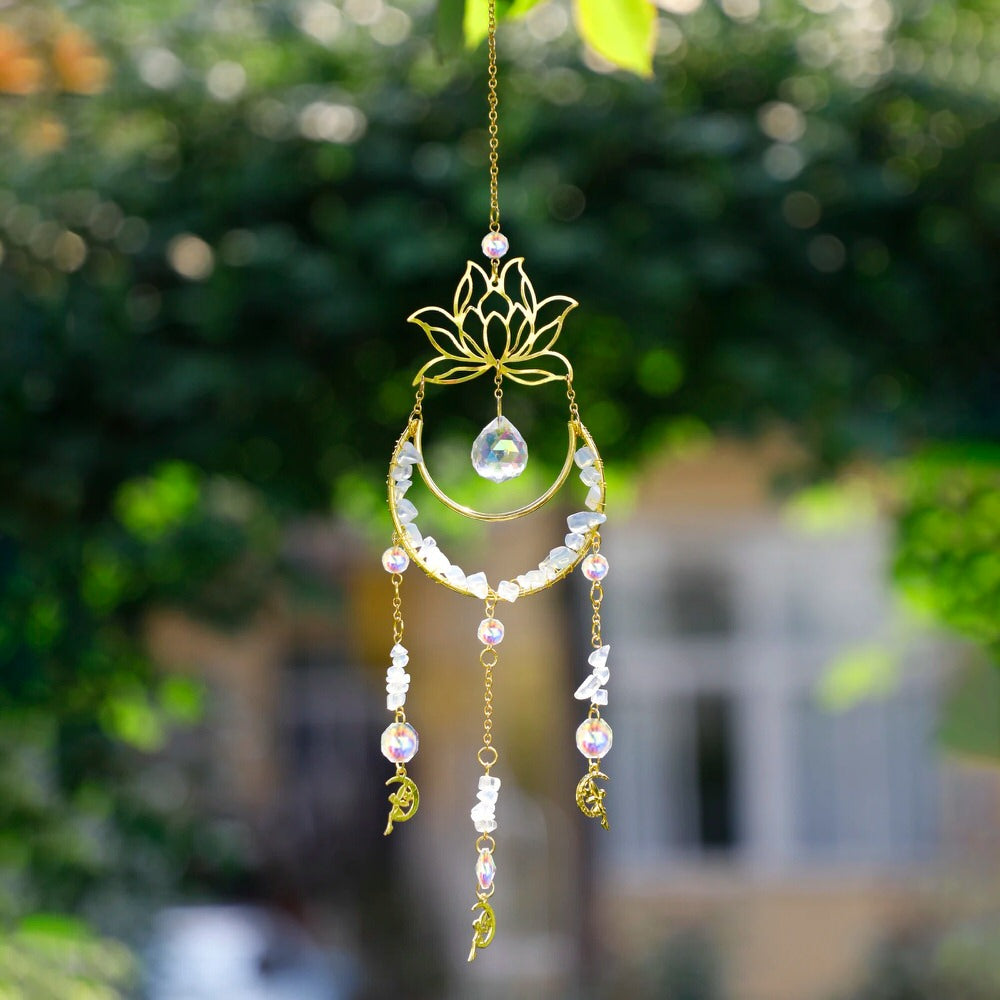 Lotus Moon Suncatcher