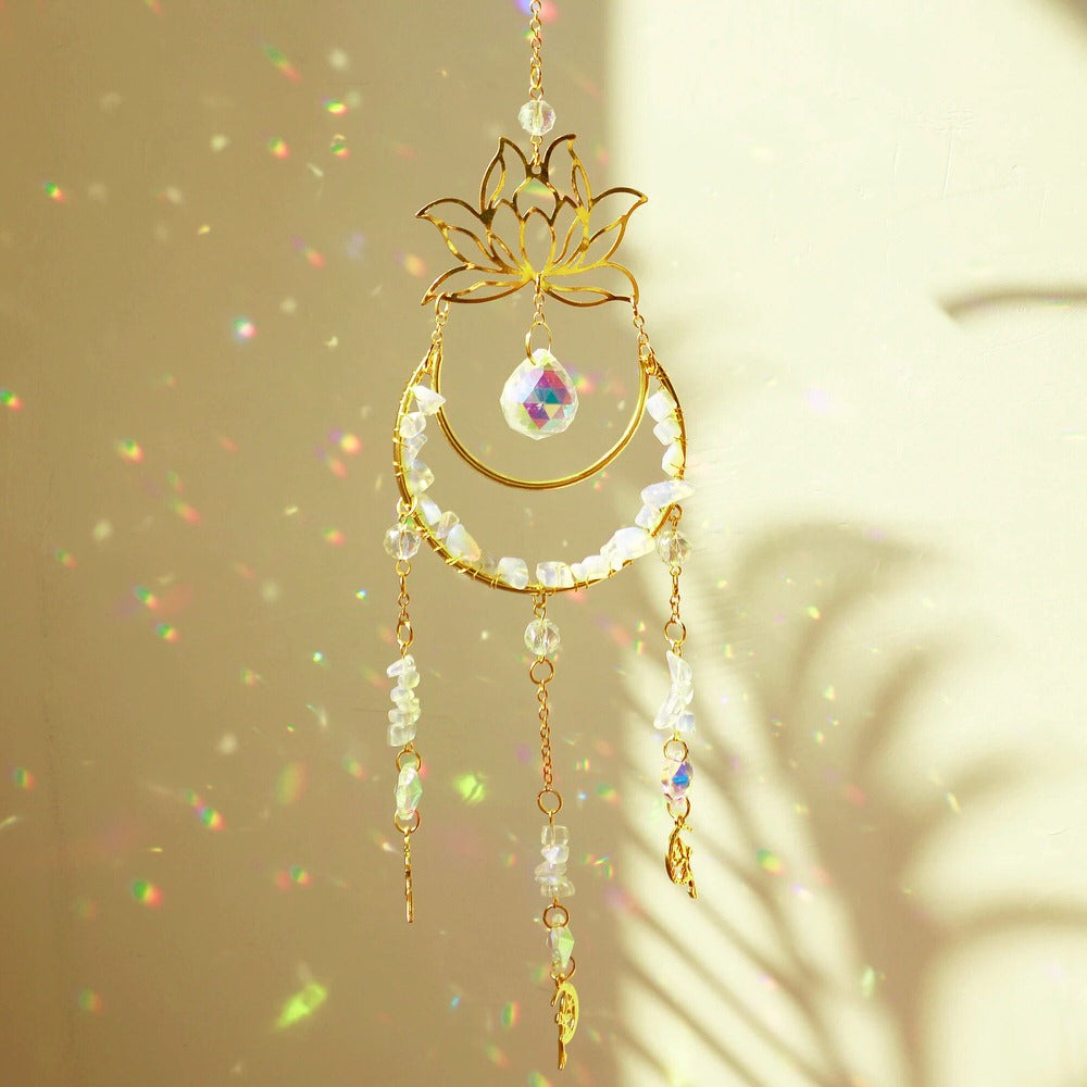 Lotus Moon Suncatcher