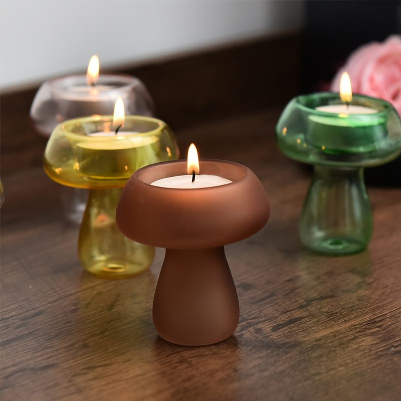 Mushroom Tealight Candle Holder