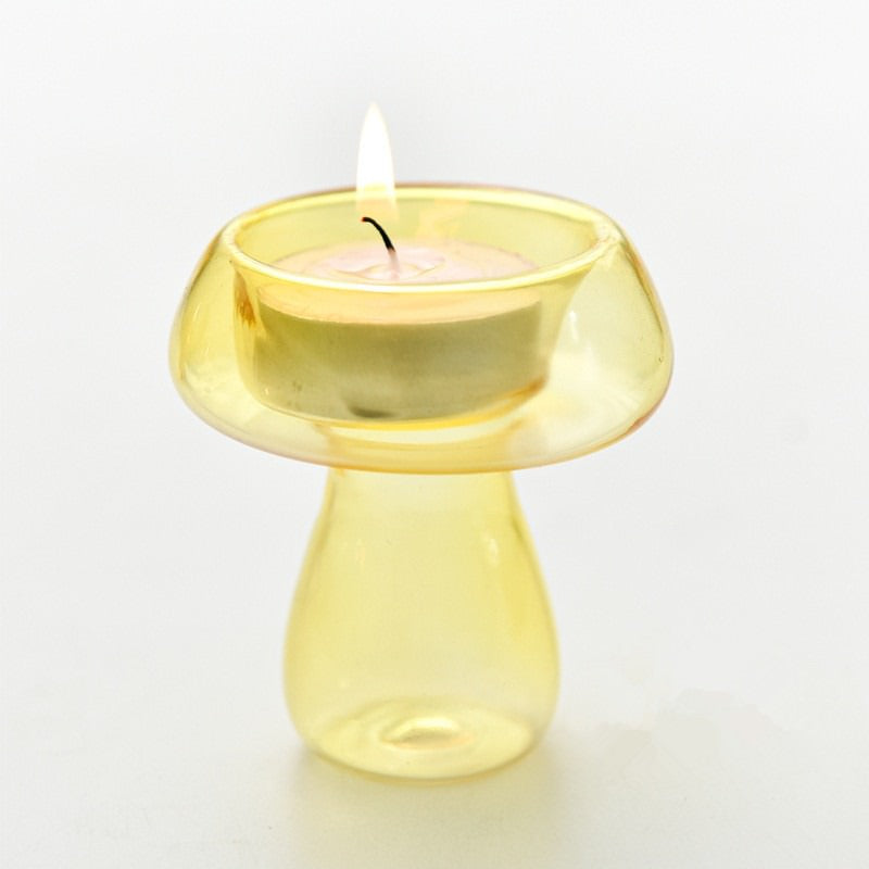 Mushroom Tealight Candle Holder