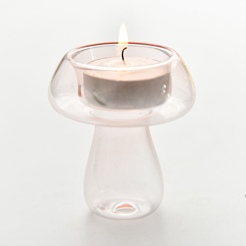 Mushroom Tealight Candle Holder