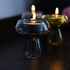 Mushroom Tealight Candle Holder