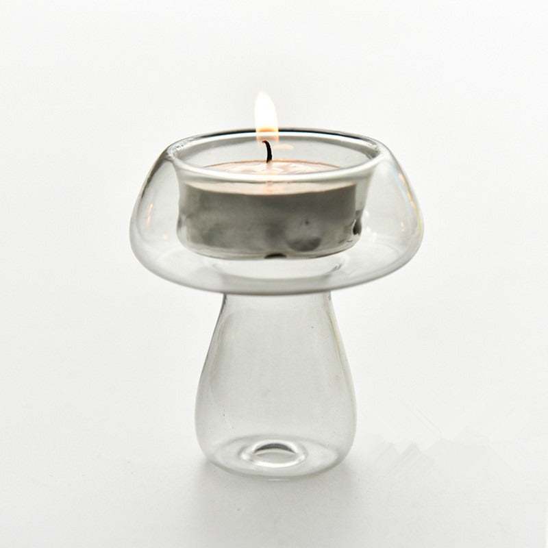 Mushroom Tealight Candle Holder