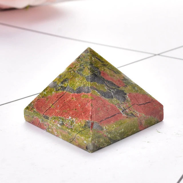 Natural Crystal Pyramid