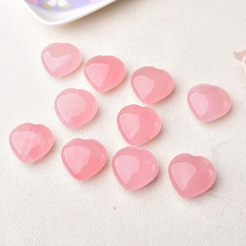 Rose Quartz Crystal Heart