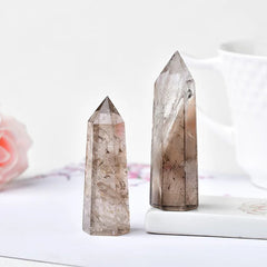 Smoky Quartz Crystal Tower