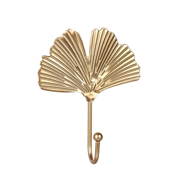 Golden Leaf Wall Hook