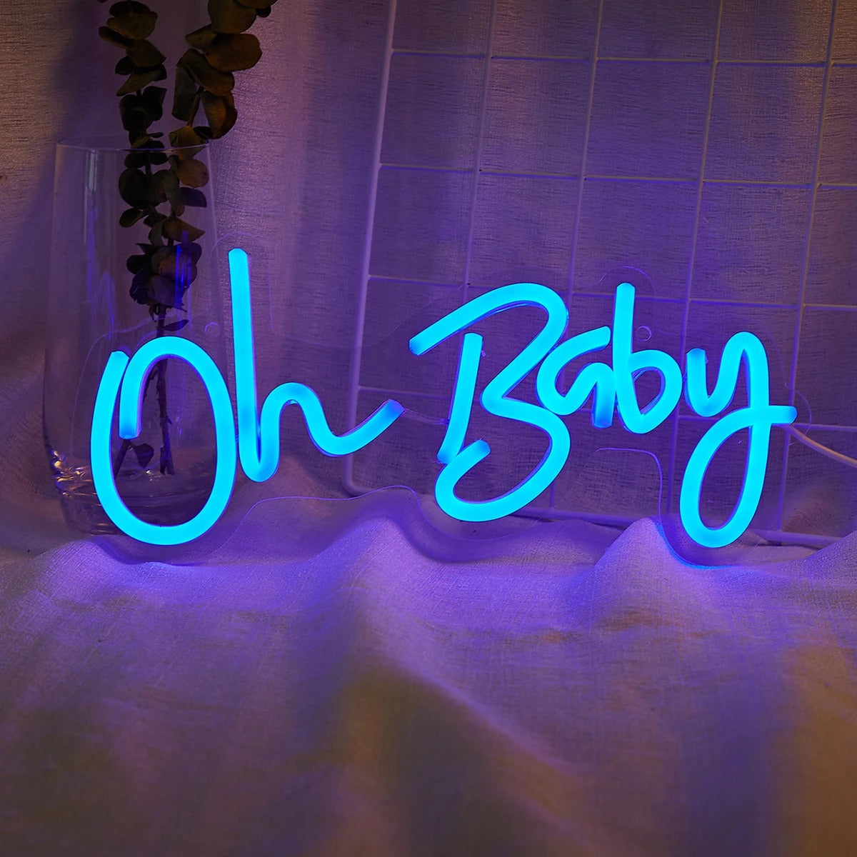 Oh Baby LED Neon Sign