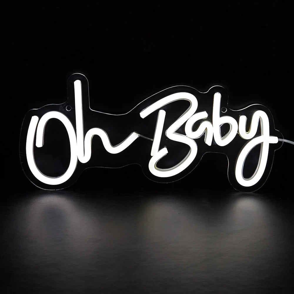 Oh Baby LED Neon Sign