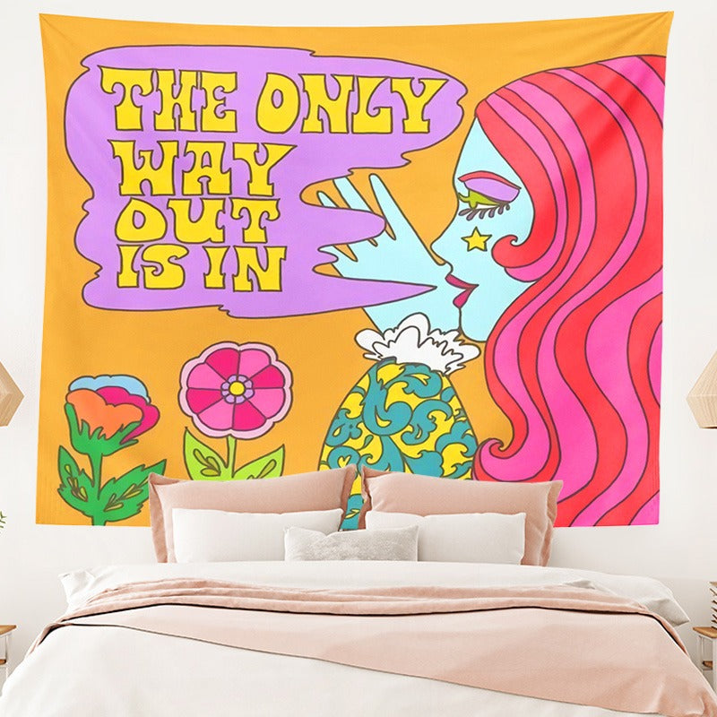 The Only Way Out Tapestry