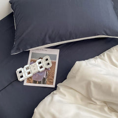 Dusty Shades Plain Bedding Set