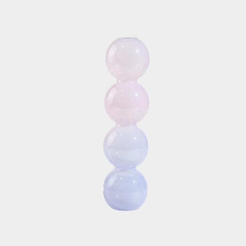 Pastel Glass Bubble Vase