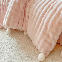 Faux Fur Warm Fluffy Bedding Set