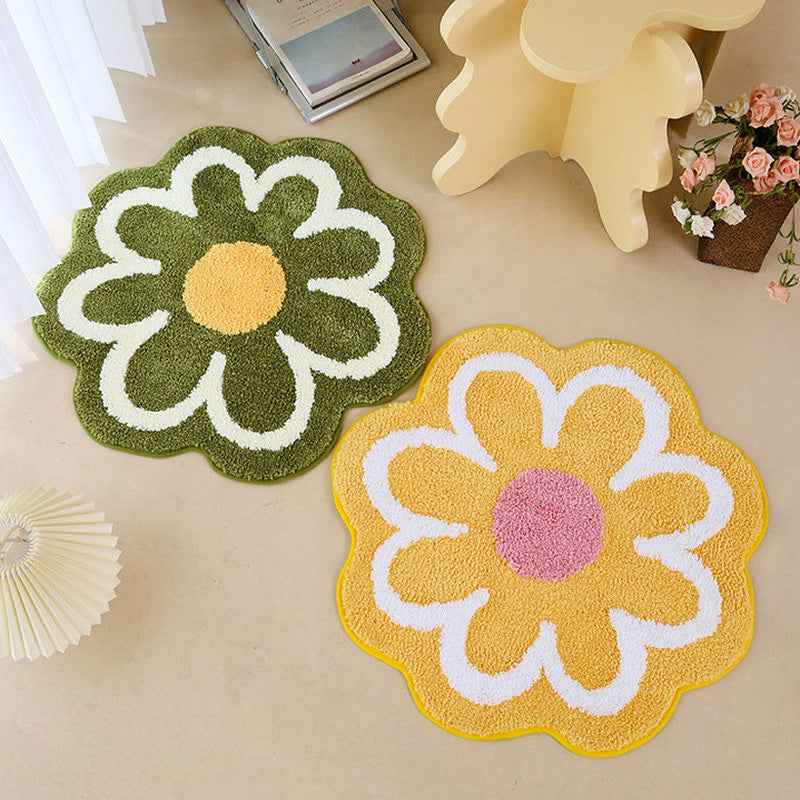 Pastel Flower Rug