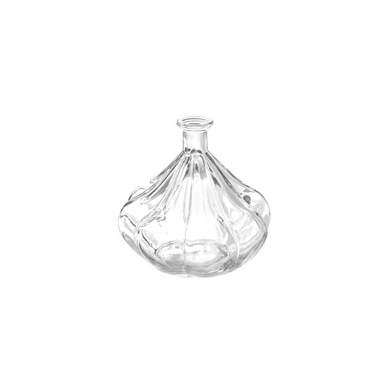 Patty Pan Shaped Glass Vase