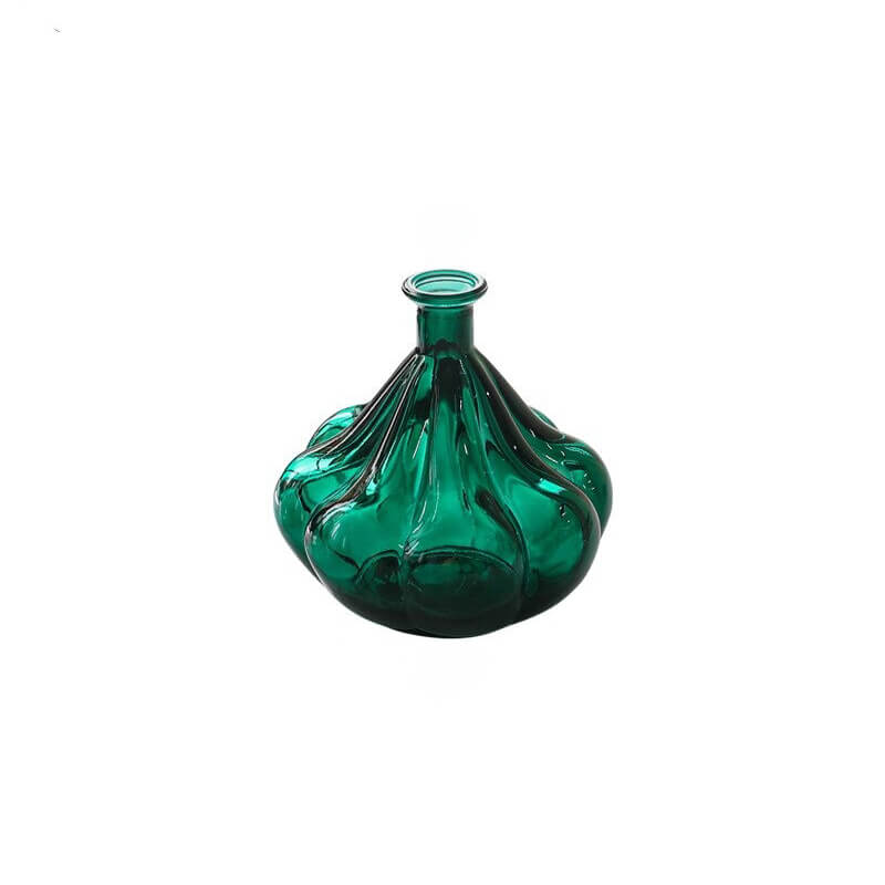 Patty Pan Shaped Glass Vase