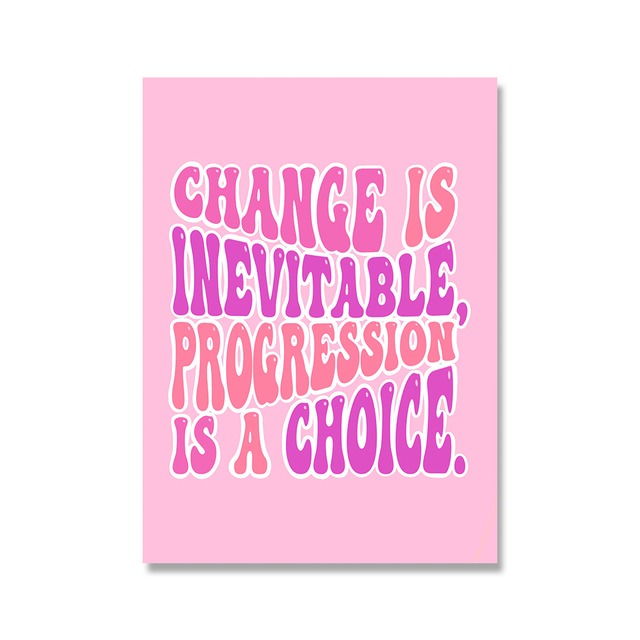 Think Pink Canvas Posters