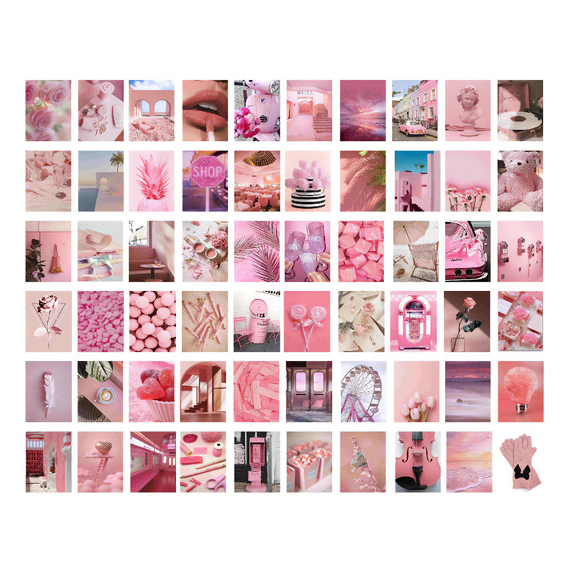 Collage Pink Raspberry Pink Collage Kit – Oitoy