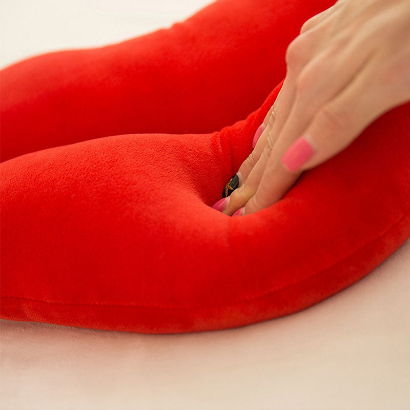 Plush Lips Cushion