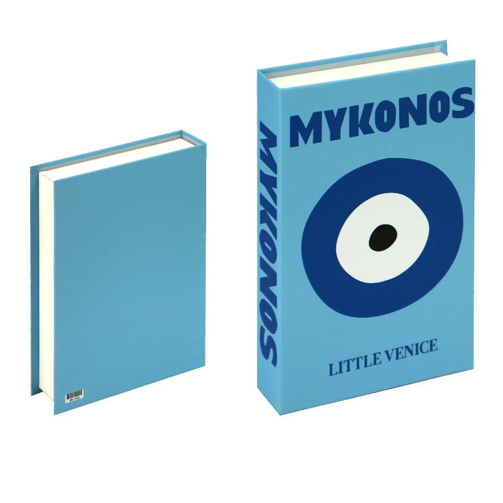 Boîte de rangement pour faux livres Preppy Cities