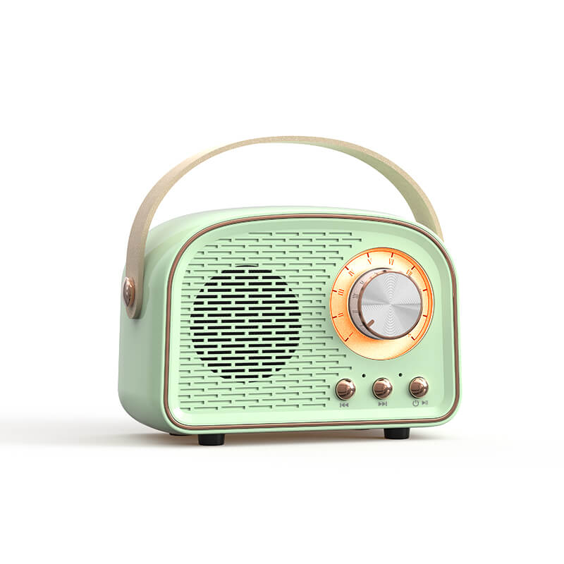 Abgerundeter Retro-Radio-Bluetooth-Lautsprecher
