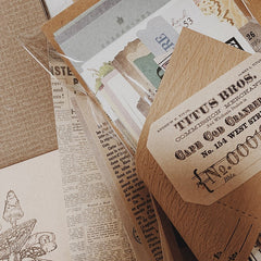 Vintage Decorative Stickers 200 Pack