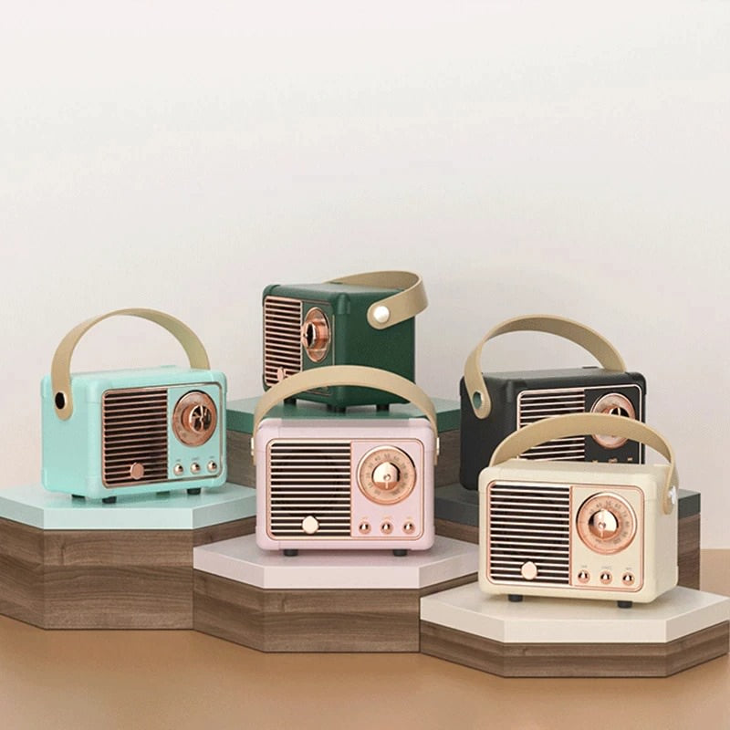 Retro Radio Bluetooth Speaker