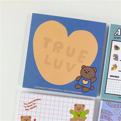 True Luv Daily Memo Sheets