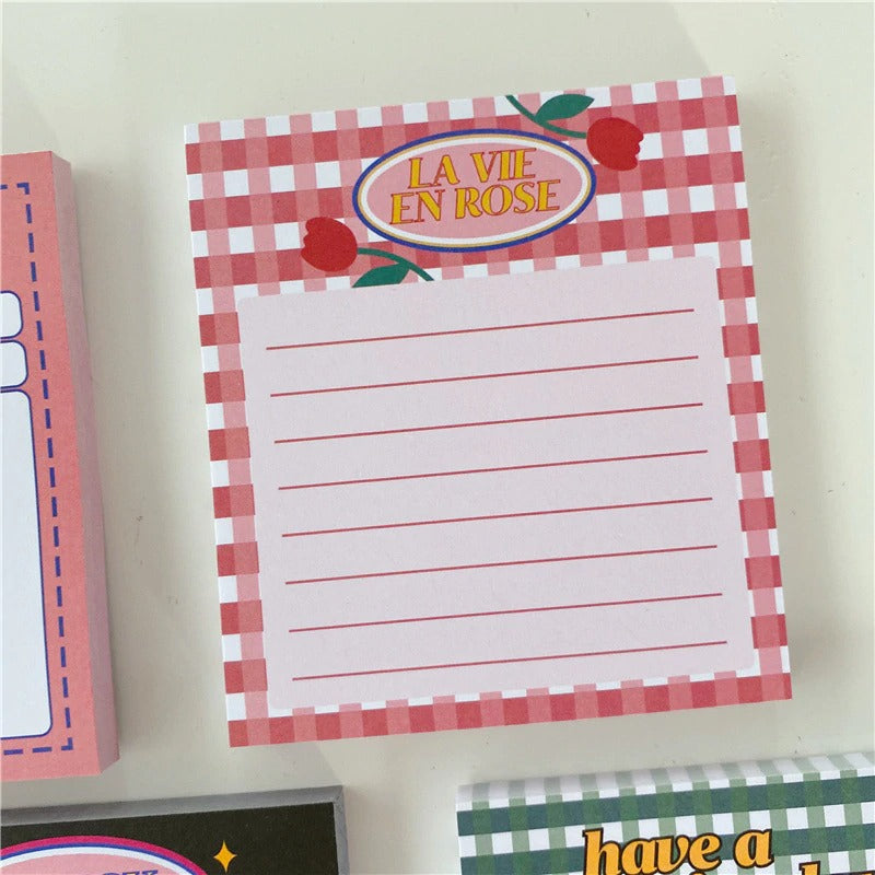 Cute Daily Memo Sheets