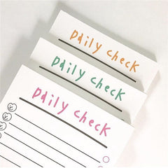 Daily Check Stickers