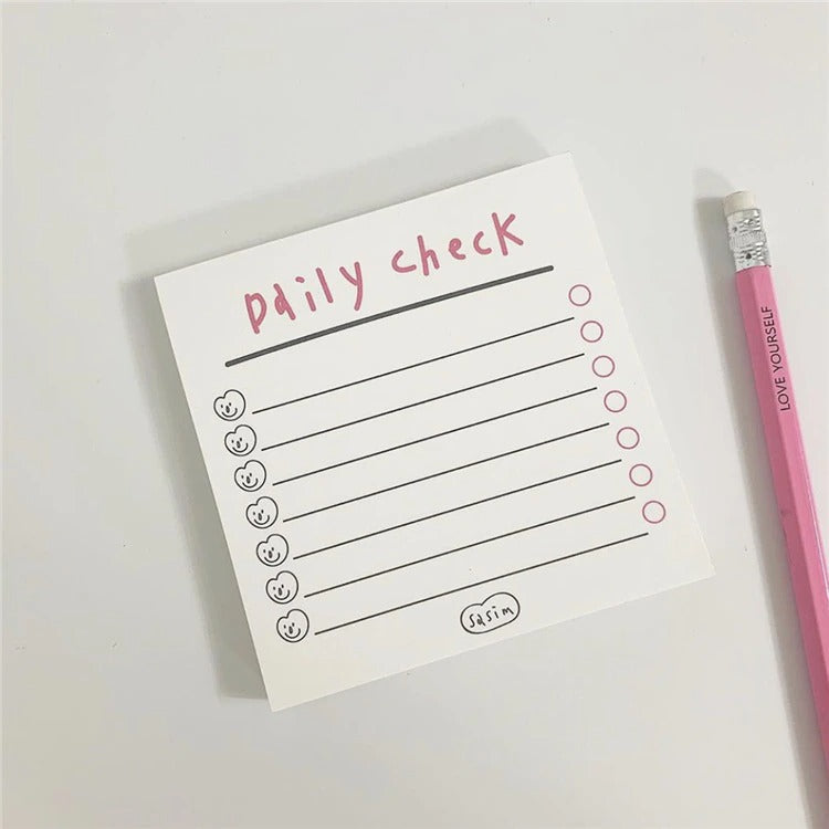 Daily Check Stickers