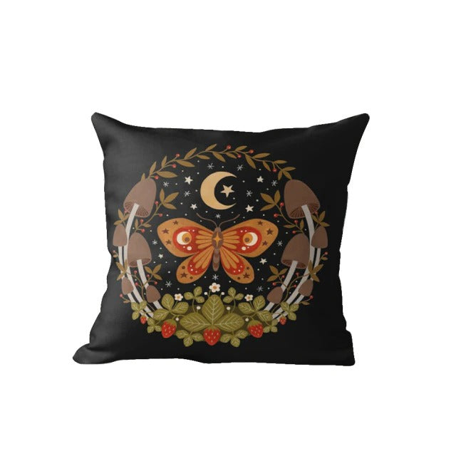 Magic Night Moth Pillow Covers