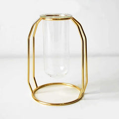 Brass Outline Vase