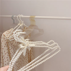 Set of White Pearl Hangers