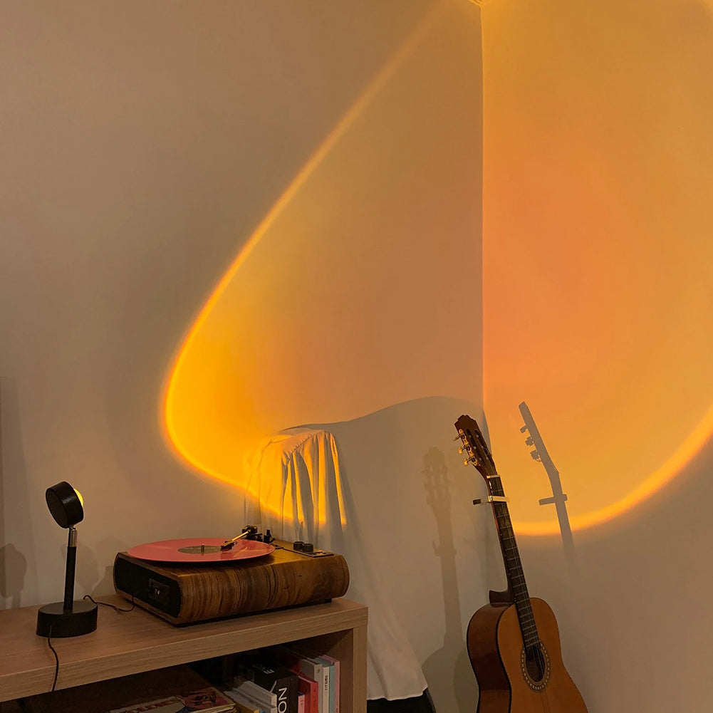 Golden Hour Sunset Lamp Projector