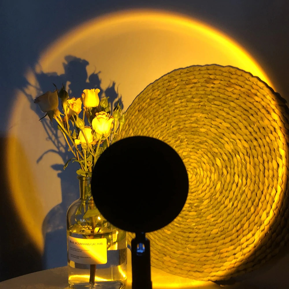 Golden Hour Sunset Lamp Projector