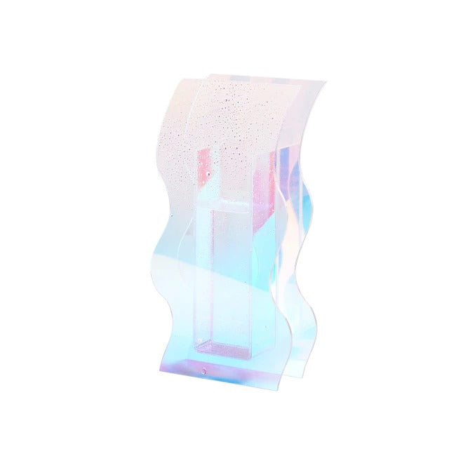 Wavy Acrylic Vase