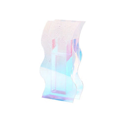 Wavy Acrylic Vase