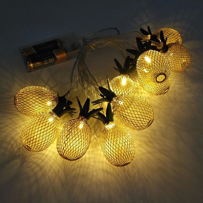 Sweet Pineapple String Light Set