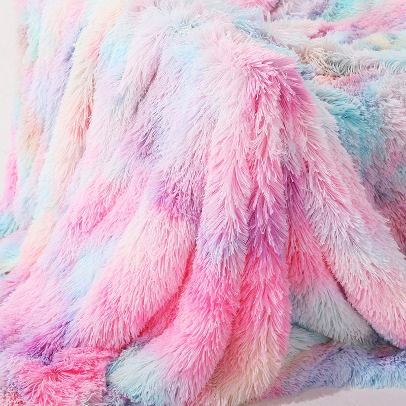 Unicorn Fluffy Throw Blanket