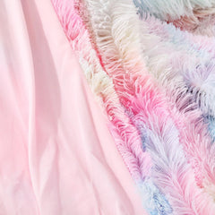 Unicorn Fluffy Throw Blanket