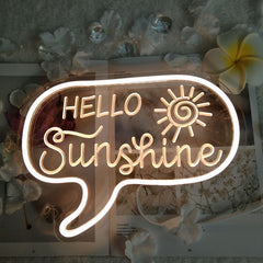 Hello Sunshine Neon Sign