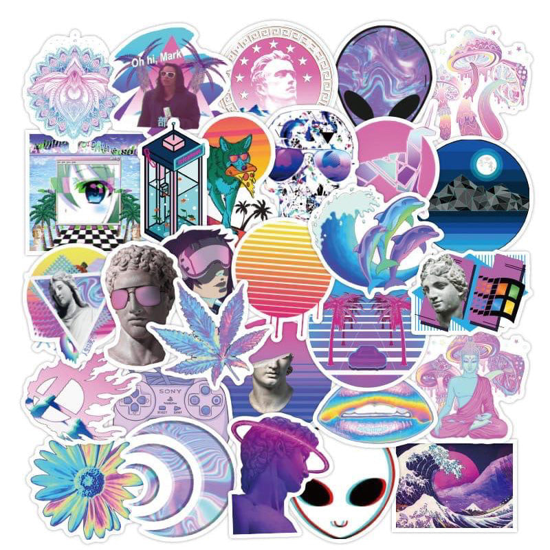 Vaporwave Sticker Pack