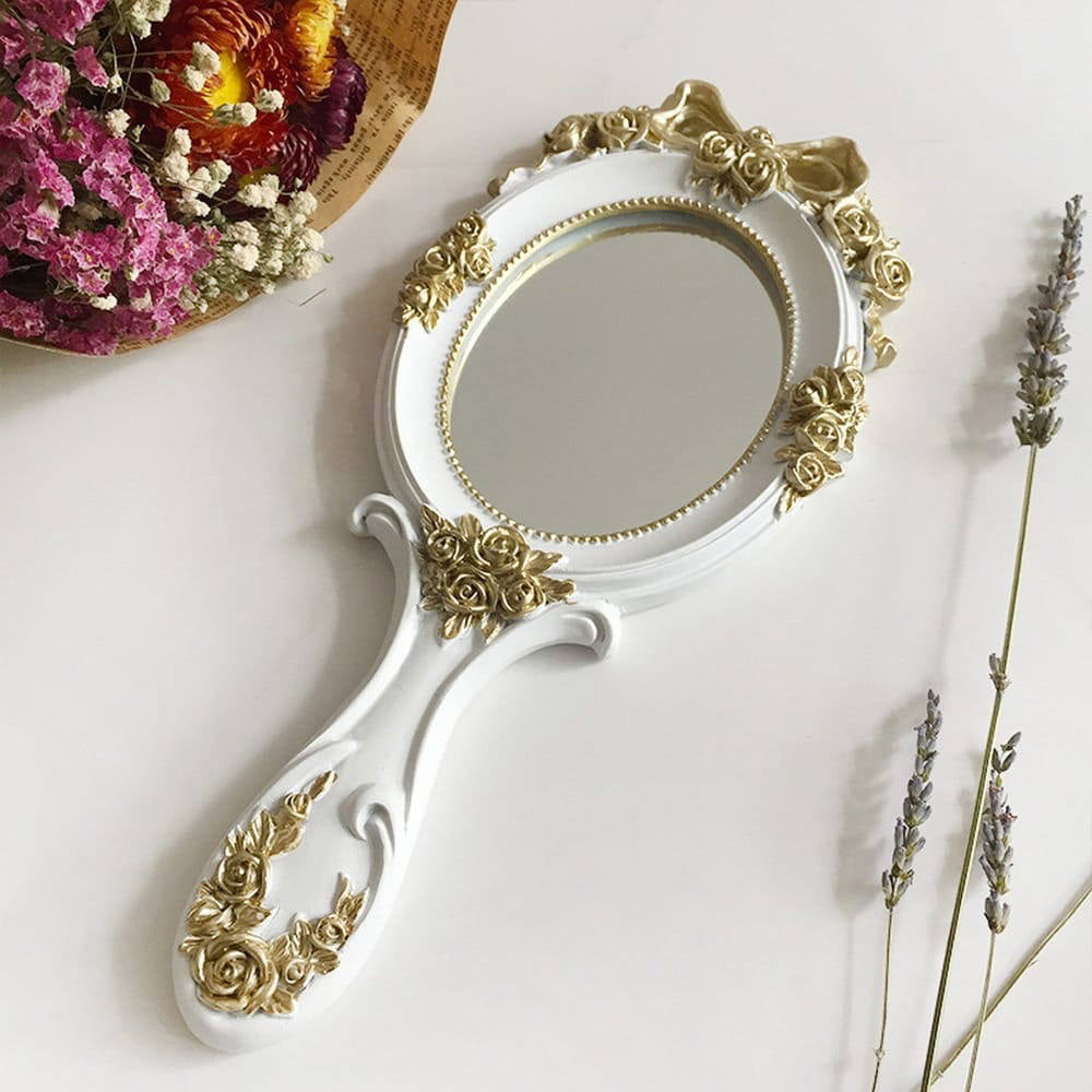 Rococo Vintage Hand Mirror