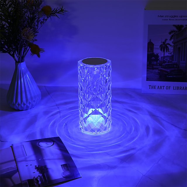 Diamond Crystal LED Lamp